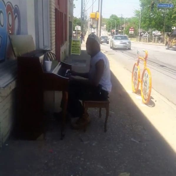 Public piano in Atlanta, Georgia, United States