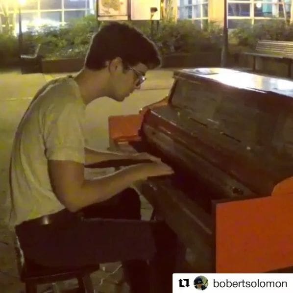 Public piano in Atlanta, Georgia, United States