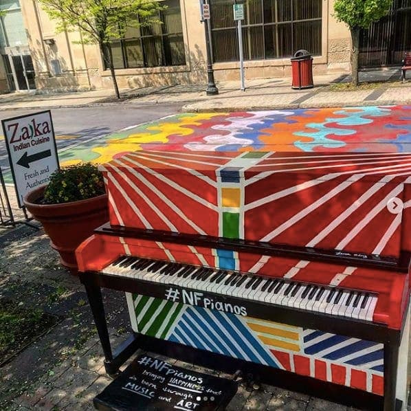 Photo of Art Alley NF at 421, 3rd Street, Niagara Falls, Niagara County, New York, 14301, United States. The beautiful @nfpianos are out! Check out their page or visit our…