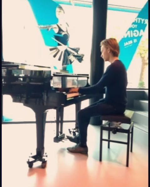 Public piano in Eindhoven, North Brabant, Netherlands