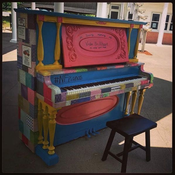Public piano in Niagara County, New York, United States