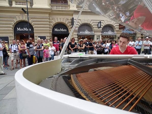 Photo of Pestsäule, Vienna at Holy Trinity Column, Graben, Widmerviertel, Innere Stadt, Vienna, 1010, Austria. 🇩🇪 Open Piano - Alle dürfen spielen. Alle dürfen zuhören. 🎹🎶…