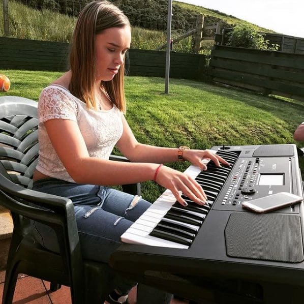 Public piano in Argyll and Bute, Scotland, United Kingdom