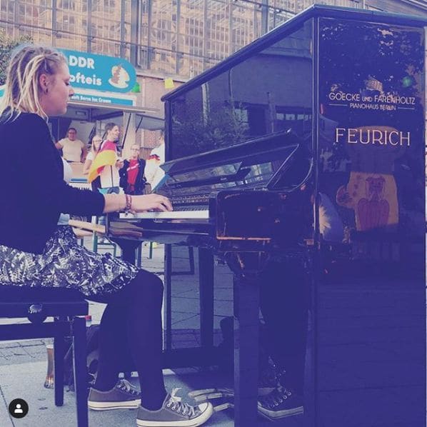 Public piano in Berlin, Berlin, Germany
