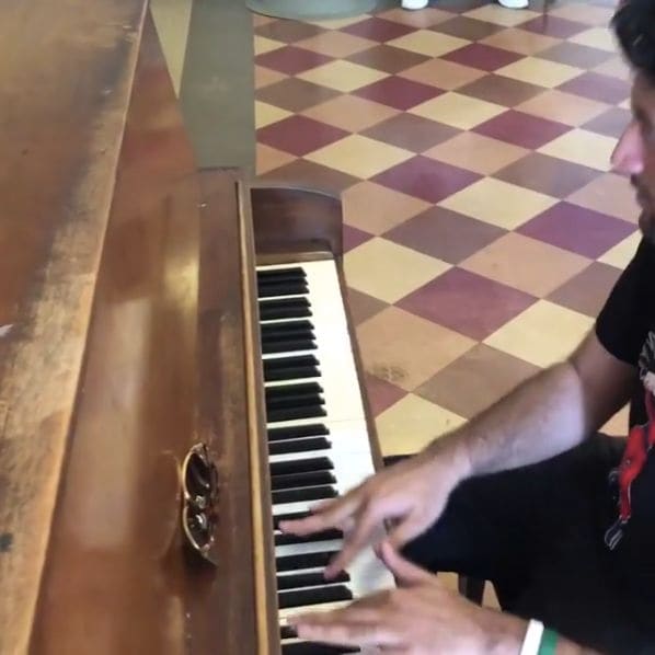 Public piano in Chicago, Illinois, United States