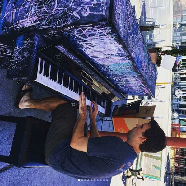 Public piano in Skagit County, Washington, United States