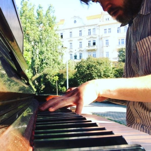 Public piano in Prague, Prague, Czechia