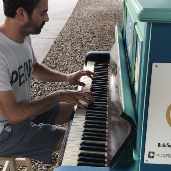 Public piano in Atlanta, Georgia, United States