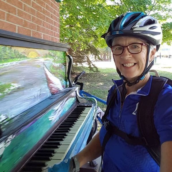 Public piano in Goulbourn, Ontario, Canada