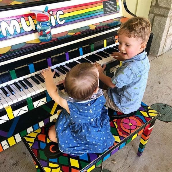 Public piano in Atlanta, Georgia, United States