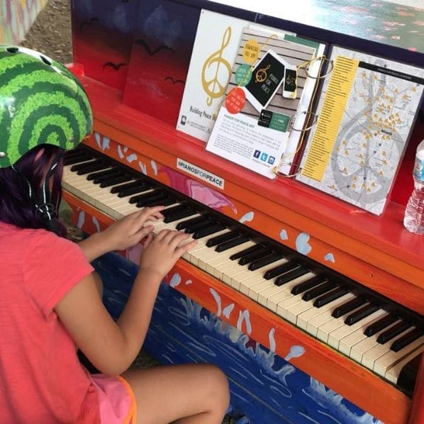 Public piano in Atlanta, Georgia, United States