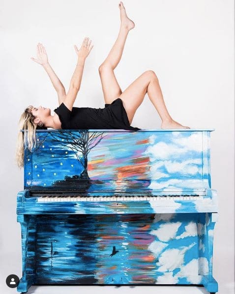 Public piano in San Juan, Puerto Rico, United States