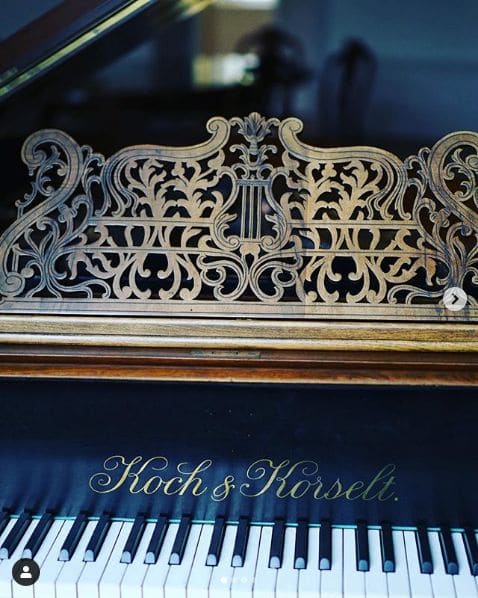 Public piano in Kraj Vysočina, Southeast, Czechia