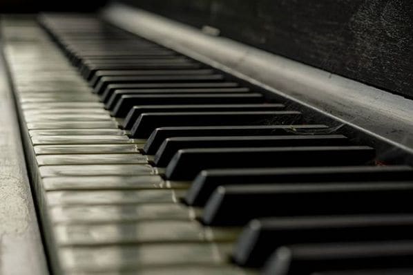 Public piano in Ottawa, Ontario, Canada