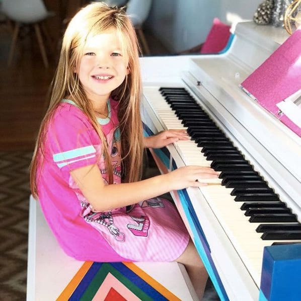 Public piano in Los Angeles, California, United States