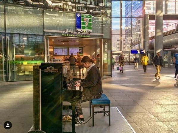 Photo of Den Haag Centraal railway station at A, Stationshal, Rivierenbuurt, Centrum, The Hague, South Holland, Netherlands, 2595AA, Netherlands