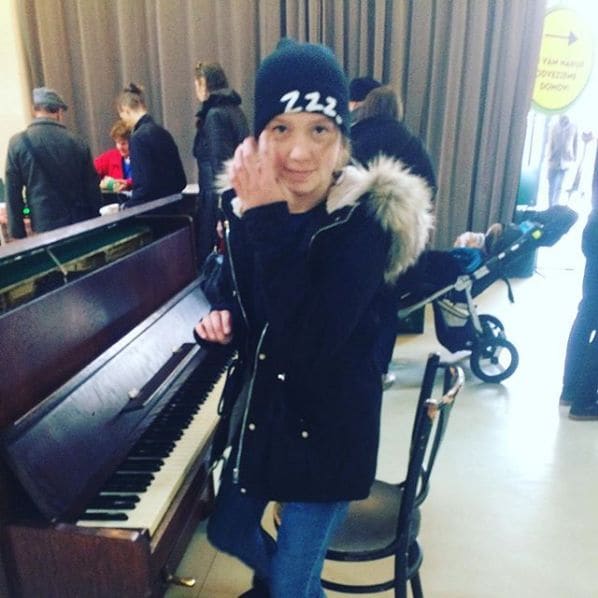 Public piano in Bratislava, Region of Bratislava, Slovakia