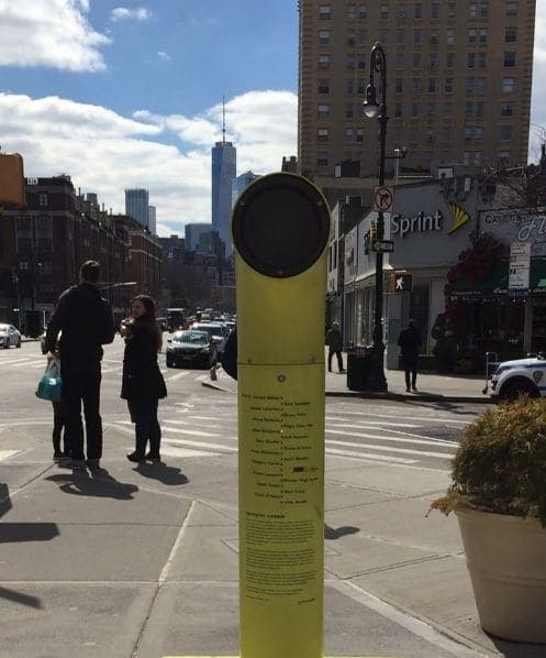 Photo of Ruth Wittenberg Triangle at Starbucks, 6th Avenue, University Village, Manhattan Community Board 2, Manhattan, New York County, New York, 10019, United States