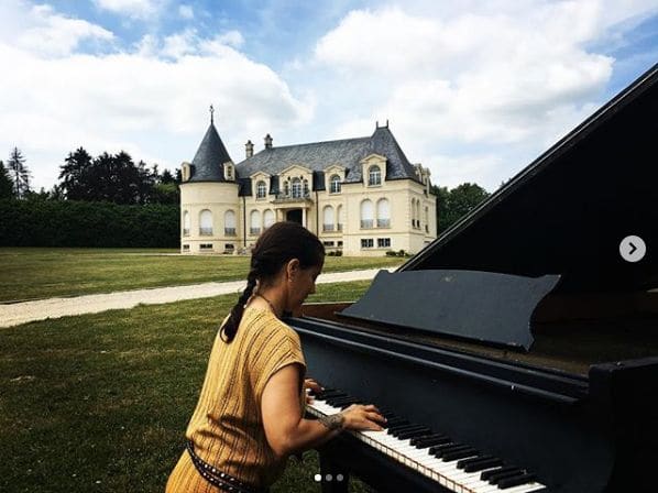 Public piano in Aube, Grand Est, France