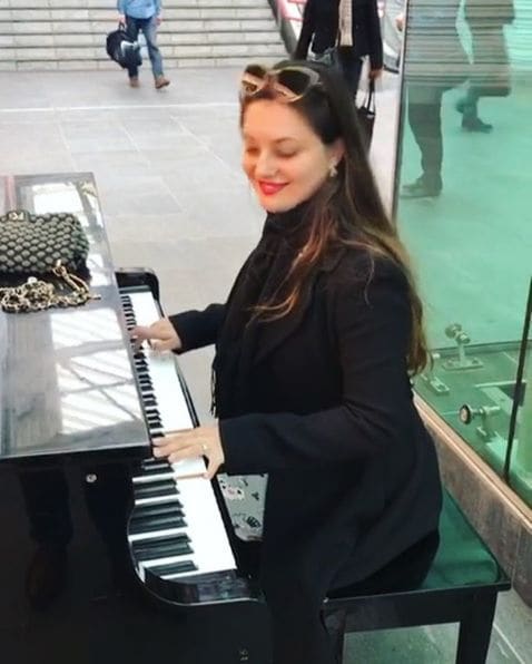 Public piano in Zwolle, Overijssel, Netherlands