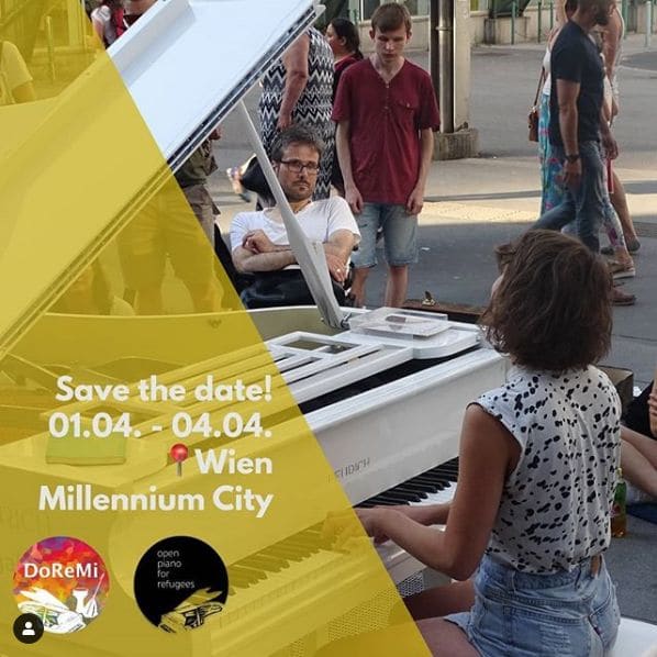 Photo of Millennium City at 75, Engerthstraße, KG Brigittenau, Brigittenau, Vienna, 1200, Austria. 📌 Wien! Die Mutterstadt des Open Pianos! Wir kommen einfach nicht drum…