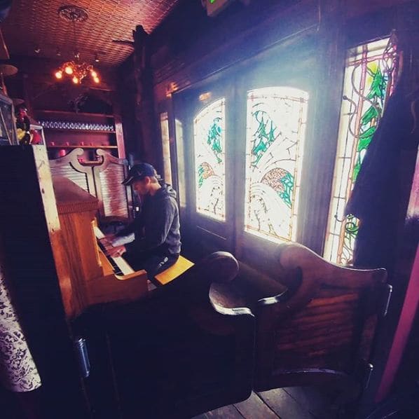 Public piano in Teton County, Wyoming, United States