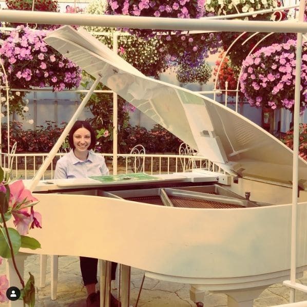 Public piano in Luttelgeest, Flevoland, Netherlands