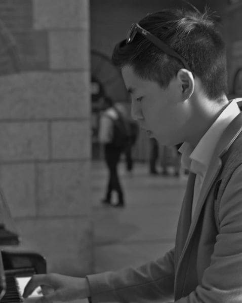 Public piano in Limburg, Netherlands