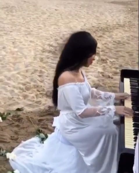 Public piano in Lankaran, Lankaran, Azerbaijan