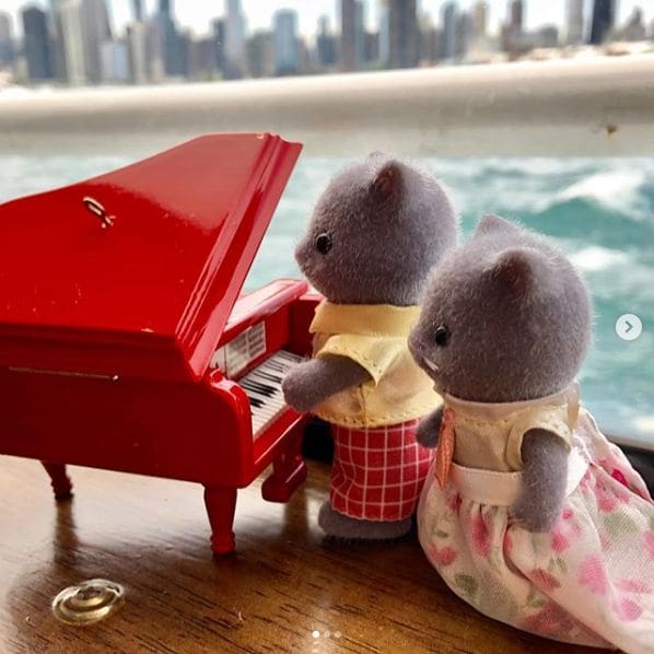 Public piano in Chicago, Illinois, United States