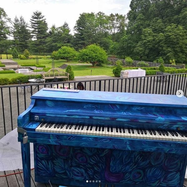 Public piano in Westchester, New York, United States