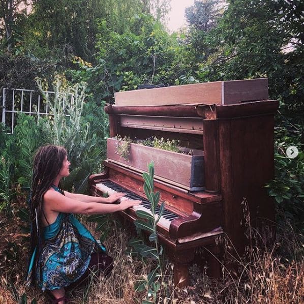 Public piano in Salt Lake County, Utah, United States