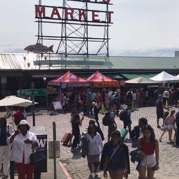 Photo of Pike Place Market at Sanitary Public Market, Post Alley, Pike Place Market Area, Belltown, Seattle, King County, Washington, 98101, United States