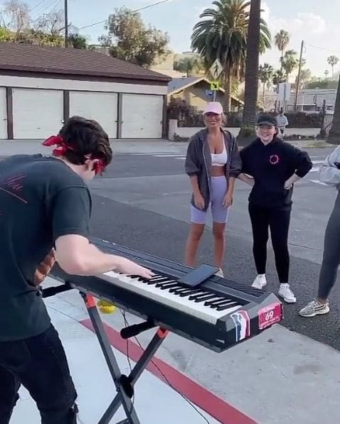 Public piano in Kissimmee, Florida, United States