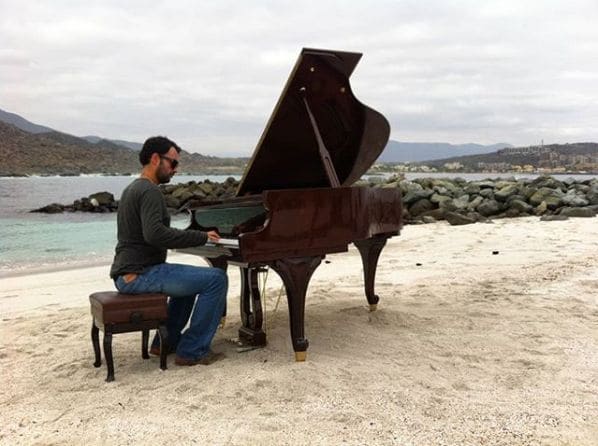 Public piano in Provincia de Elqui, Coquimbo Region, Chile