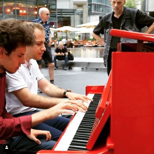 Public piano in Berlin, Berlin, Germany