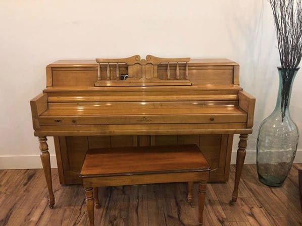 Public piano in Helena, Montana, United States