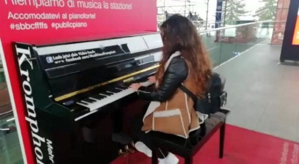 Public piano in Distretto di Lugano, Ticino, Switzerland