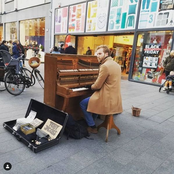 Public piano in Antwerp, Antwerp, Belgium