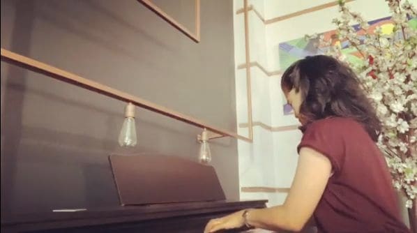 Public piano in Turkey