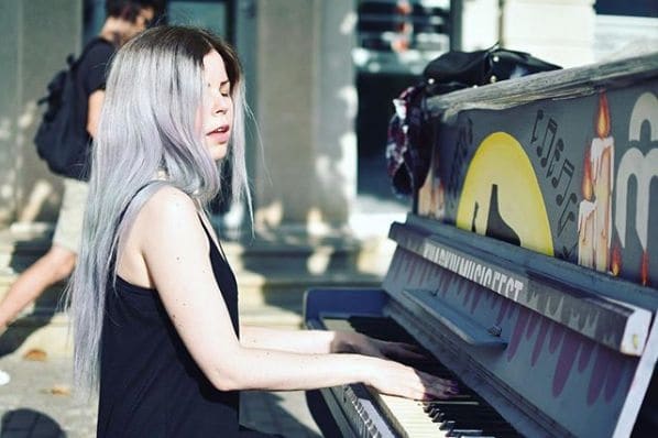 Public piano in Kharkiv, Kharkiv Oblast, Ukraine