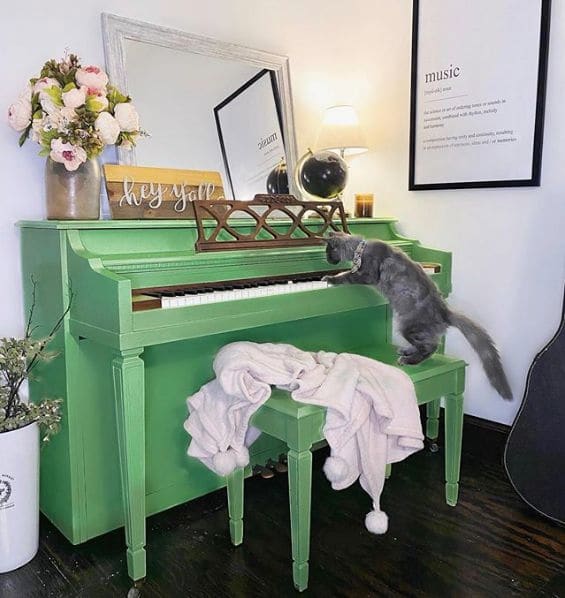 Public piano in Doddridge County, West Virginia, United States