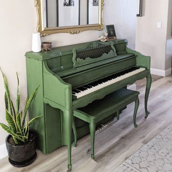 Public piano in St. George, Utah, United States