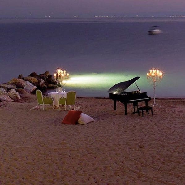 Public piano in Chalkidiki Regional Unit, Macedonia and Thrace, Greece