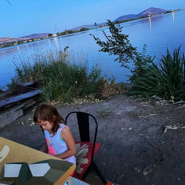 Public piano in Klamath County, Oregon, United States