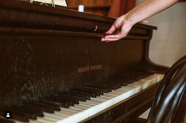 Public piano in Slovenia