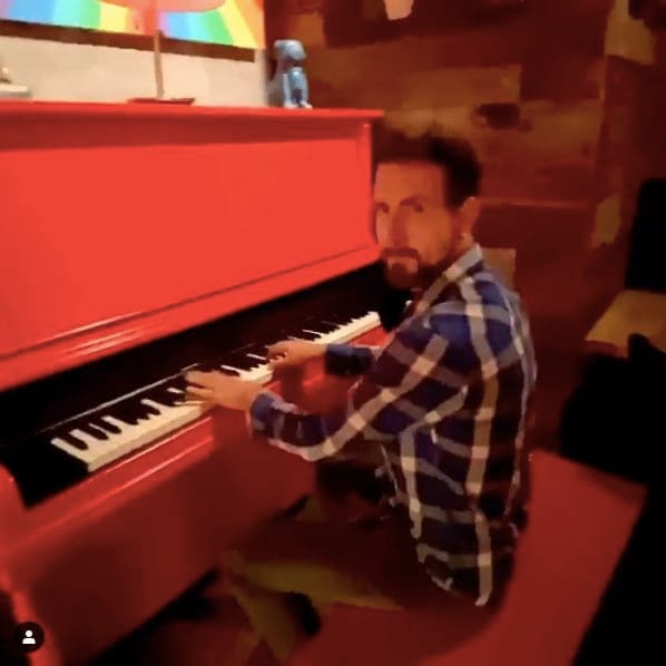 Public piano in Montreal, Quebec, Canada