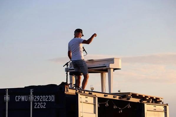 Public piano in Hamburg, Hamburg, Germany
