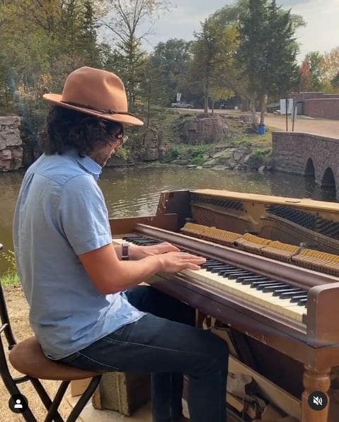 Public piano in Minnehaha County, South Dakota, United States