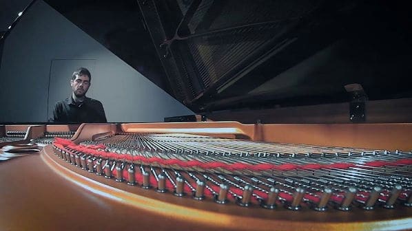 Public piano in Veria, Macedonia and Thrace, Greece